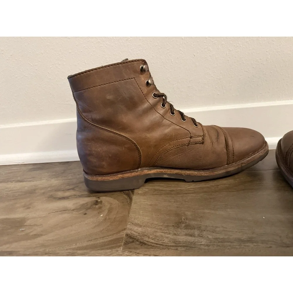 Thursday Boot Co. Brown Vibram Sole Captain Boot Size 10